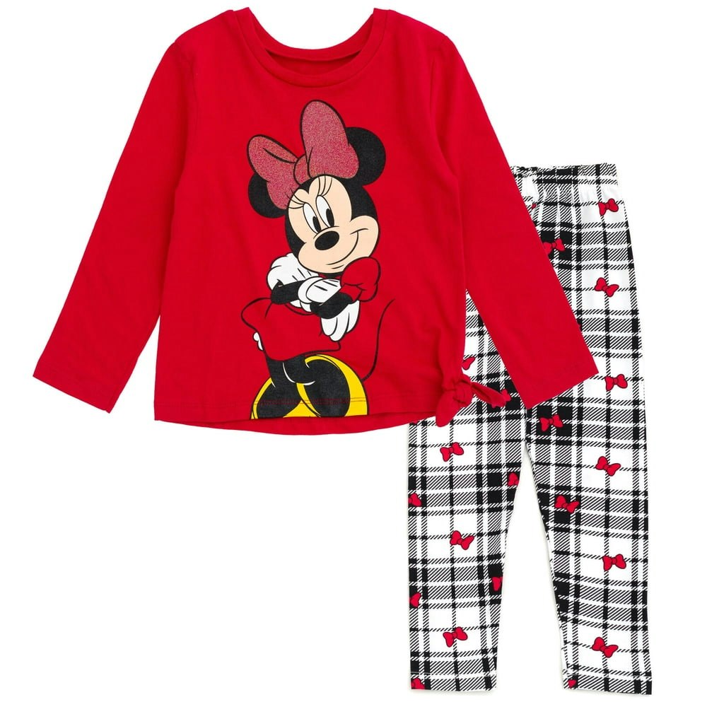 Disney Minnie Mouse T-Shirt and Leggings Outfit Set: $18.78 Disney Minnie Mouse T-Shirt and Leggings Outfit Set: $18.78