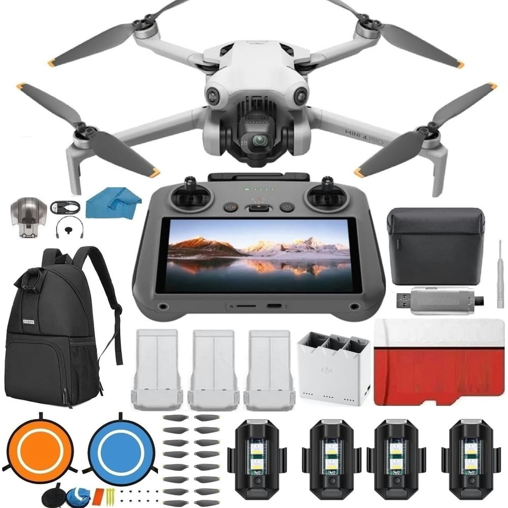 DJI Mini 4 Pro Fly More Combo Drone with RC 2 Controller: $1,389 DJI Mini 4 Pro Fly More Combo Drone with RC 2 Controller: $1,389