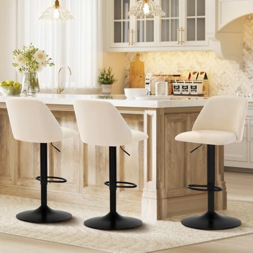 Colamy Swivel Bar Stool 3-Pack: $155.74 Colamy Swivel Bar Stool 3-Pack: $155.74