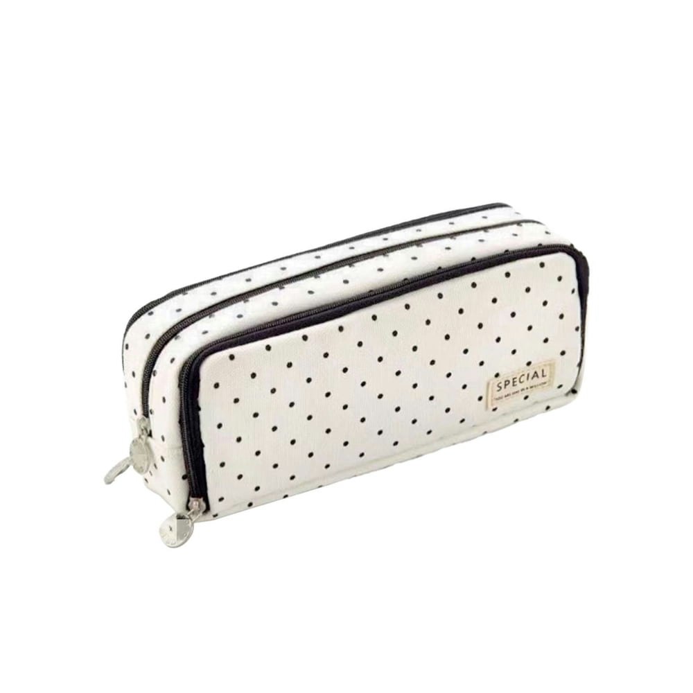 Noothes 3-Compartment Canvas Pencil Case: $2.09
