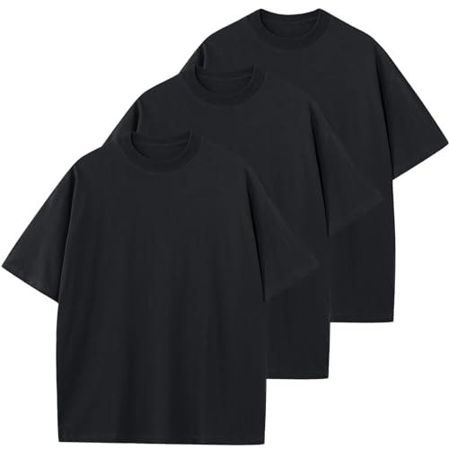Men's Heavyweight Cotton Oversized T-Shirt 3-Pack: $25.52 Men's Heavyweight Cotton Oversized T-Shirt 3-Pack: $25.52