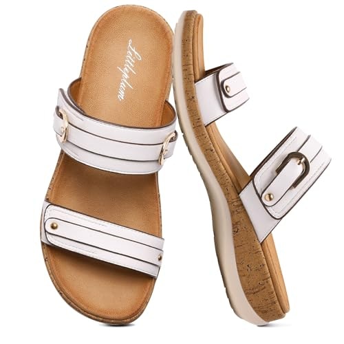 Littleplum Women's Arch Support Slide Sandals: $36.99 Littleplum Women's Arch Support Slide Sandals: $36.99