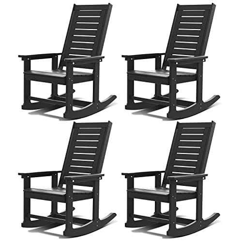 Greenvines Oversized Outdoor Rocking Chair 4-Pack: $509.99 Greenvines Oversized Outdoor Rocking Chair 4-Pack: $509.99