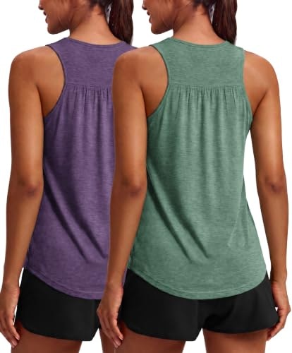 Pinspark Women's Sleeveless Racerback Yoga Tank Top 2-Pack: $12.74 Pinspark Women's Sleeveless Racerback Yoga Tank Top 2-Pack: $12.74