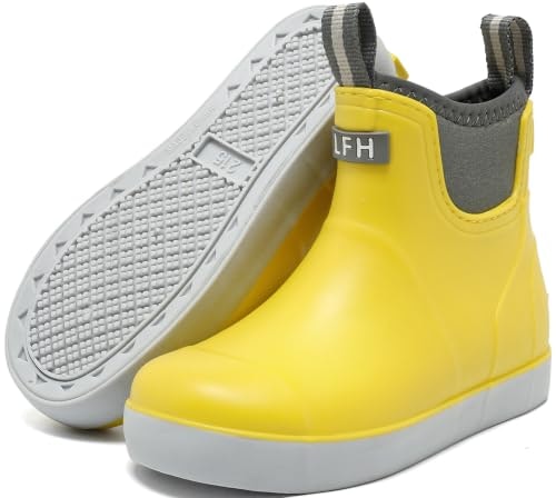 Kids Waterproof Rubber Ankle Rain Boots: $33.99 Kids Waterproof Rubber Ankle Rain Boots: $33.99