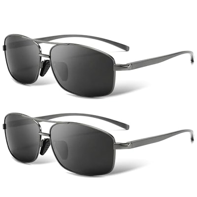Sungait Ultra Lightweight Rectangular Polarized Sunglasses for $22 + free shipping w/ Prime