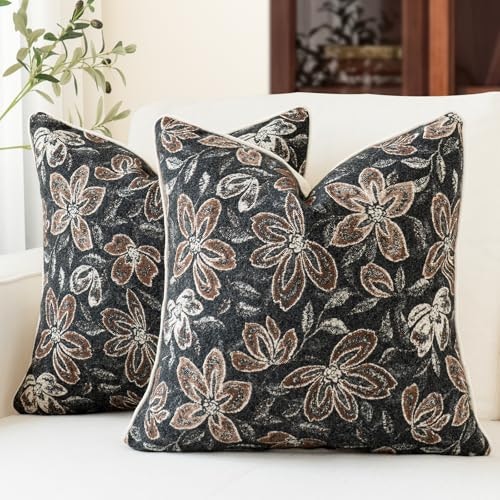 Mattins 18x18-Inch Vintage Floral Throw Pillow Covers 2-Pack: $22.94 Mattins 18x18-Inch Vintage Floral Throw Pillow Covers 2-Pack: $22.94