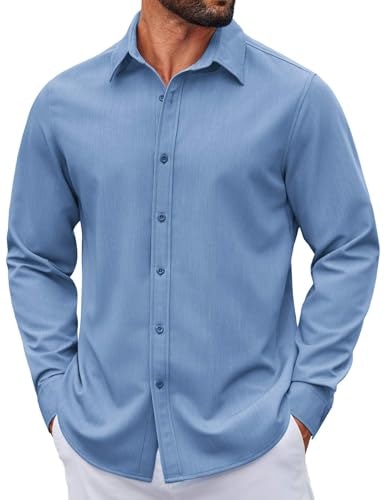Coofandy Men's Long Sleeve Button Down Shirt: $24.99 Coofandy Men's Long Sleeve Button Down Shirt: $24.99