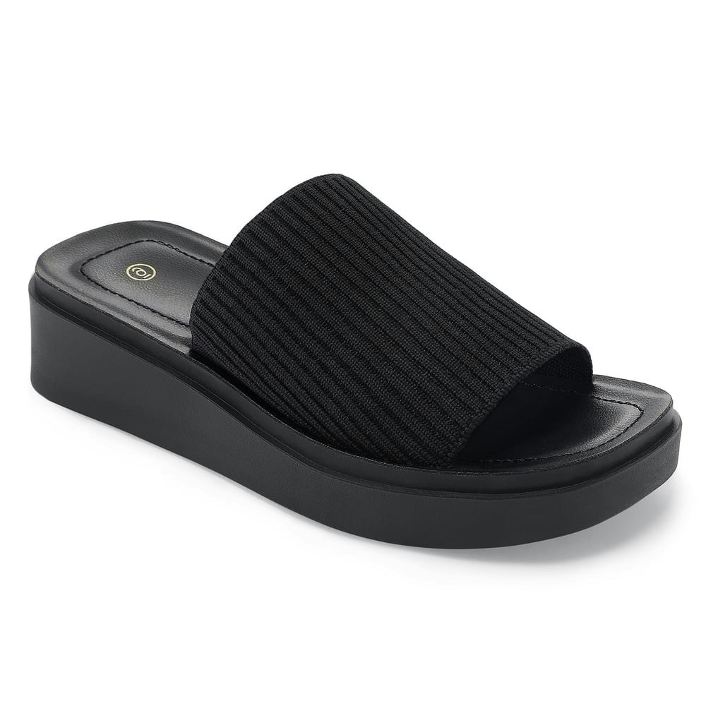 Bocca Women's Knit Platform Slide Sandals: $21.84 Bocca Women's Knit Platform Slide Sandals: $21.84