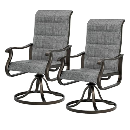 Udpatio Swivel Patio Dining Chairs 2-Pack: $186.99 Udpatio Swivel Patio Dining Chairs 2-Pack: $186.99