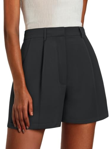 Feiersi Women's Elastic Waist Tailored Dressy Casual Shorts: $16.99 Feiersi Women's Elastic Waist Tailored Dressy Casual Shorts: $16.99