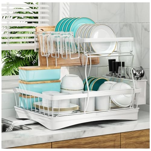 7 Code 2-Tier Dish Drying Rack: $26.98 7 Code 2-Tier Dish Drying Rack: $26.98