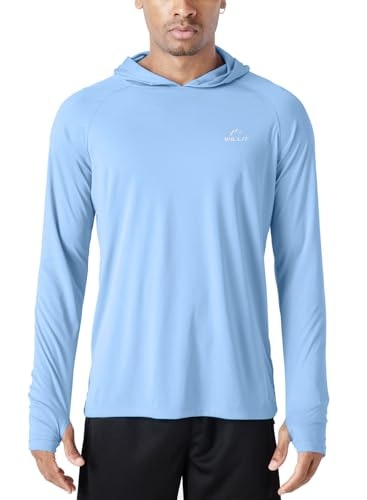 Willit Men's UPF 50+ Long Sleeve Sun Protection Hoodie: $14.44 Willit Men's UPF 50+ Long Sleeve Sun Protection Hoodie: $14.44