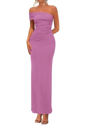 Prettygarden Women's Off-Shoulder Semi-Formal Dress: $42.49