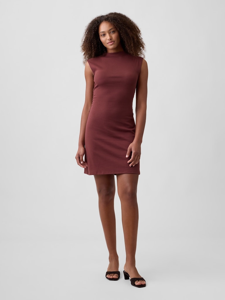 Ribbed Ruched Mini Dress: $29.99 Ribbed Ruched Mini Dress: $29.99