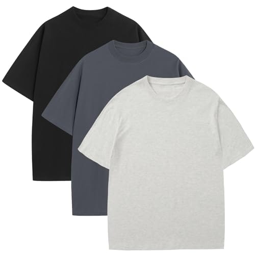 Men's Heavyweight Cotton Oversized T-Shirt 3-Pack: $31.44 Men's Heavyweight Cotton Oversized T-Shirt 3-Pack: $31.44