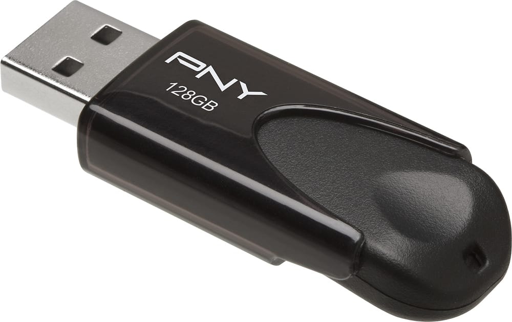 PNY 128GB Attaché 4 USB 2.0 Flash Drive: $19.99 PNY 128GB Attaché 4 USB 2.0 Flash Drive: $19.99