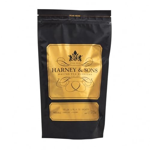 Harney & Sons Yellow & Blue Herbal Tea Sachets 50-Count: $14.99 Harney & Sons Yellow & Blue Herbal Tea Sachets 50-Count: $14.99