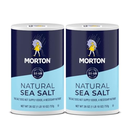 Morton Natural Sea Salt 26-oz. 2-Pack: $6.84 Morton Natural Sea Salt 26-oz. 2-Pack: $6.84