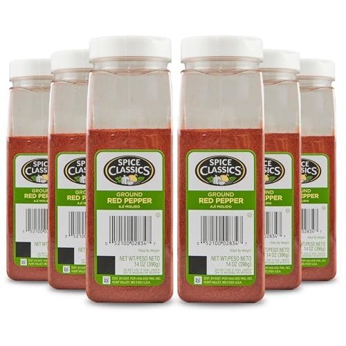 Spice Classics Ground Red Pepper 14oz 6-Pack: $26.32 Spice Classics Ground Red Pepper 14oz 6-Pack: $26.32