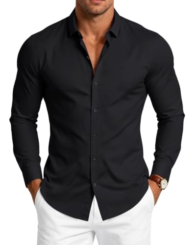 Trfic Men's Long Sleeve Slim Fit Wrinkle-Free Dress Shirt: $19.98 Trfic Men's Long Sleeve Slim Fit Wrinkle-Free Dress Shirt: $19.98