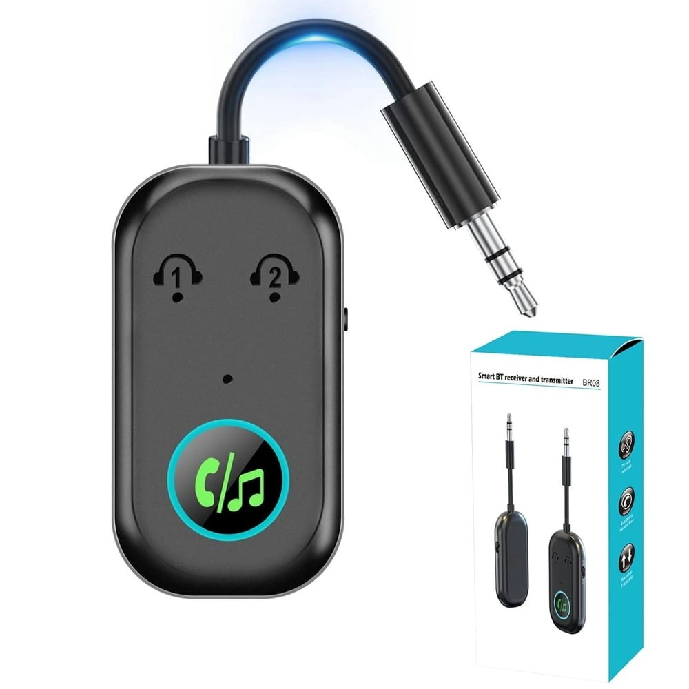 Bluetooth 2-in-1 Transmitter and Receiver Adapter: $19.79
