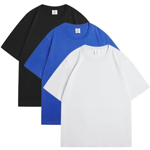 Men's Oversized Crewneck T-Shirt 3-Pack: $27.61