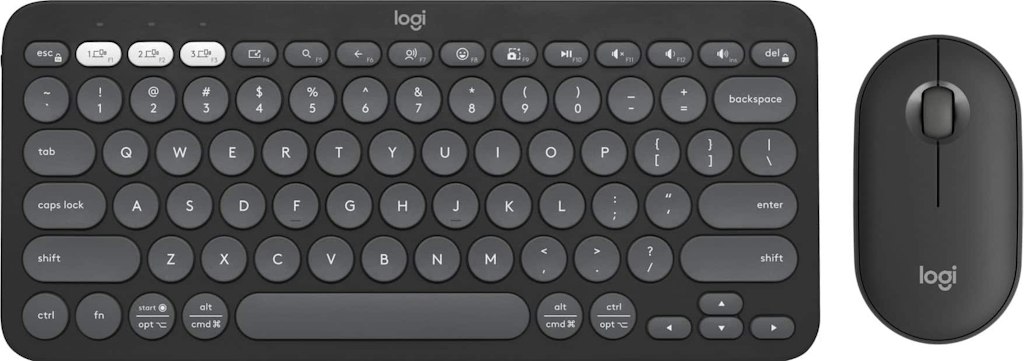 Logitech Pebble 2 Wireless Keyboard and Mouse Combo: $49.99 Logitech Pebble 2 Wireless Keyboard and Mouse Combo: $49.99