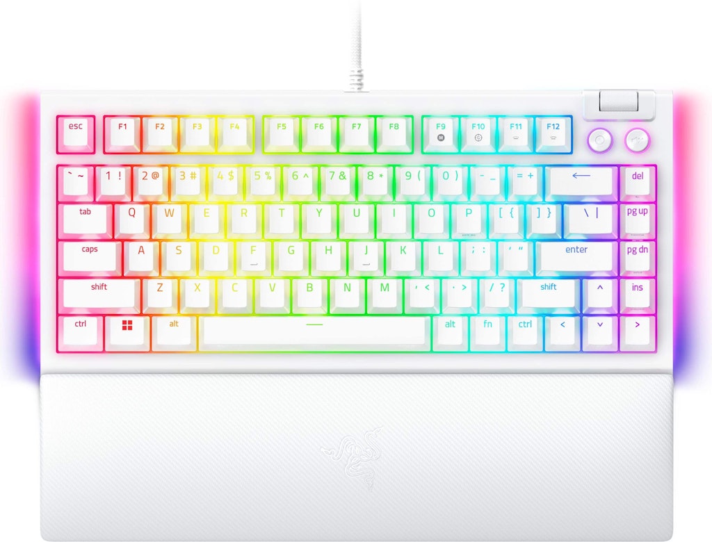 Razer BlackWidow V4 75% Wired Mechanical Gaming Keyboard: $129.99 Razer BlackWidow V4 75% Wired Mechanical Gaming Keyboard: $129.99