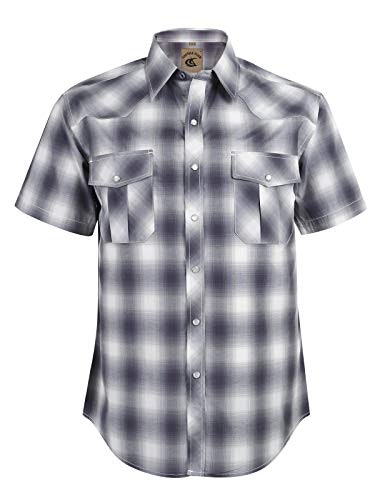 Coevals Club Men's Western Pearl Snap Plaid Work Shirt: $24.64 Coevals Club Men's Western Pearl Snap Plaid Work Shirt: $24.64