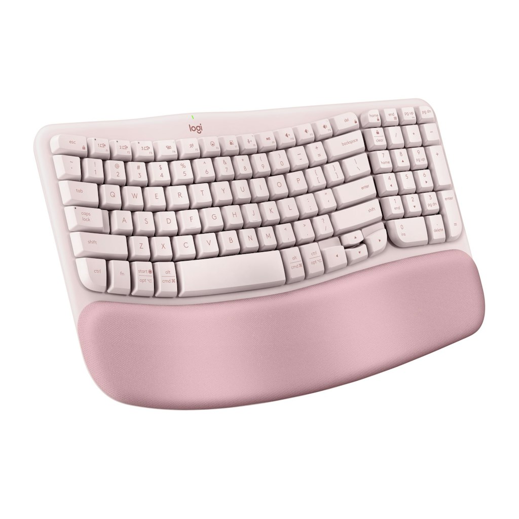 Logitech Wave Keys Ergonomic Wireless Keyboard: $69.99 Logitech Wave Keys Ergonomic Wireless Keyboard: $69.99
