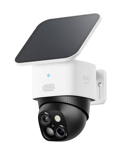Eufy Security S340 3K Solar Dual-Lens Security Camera: $139.99 Eufy Security S340 3K Solar Dual-Lens Security Camera: $139.99