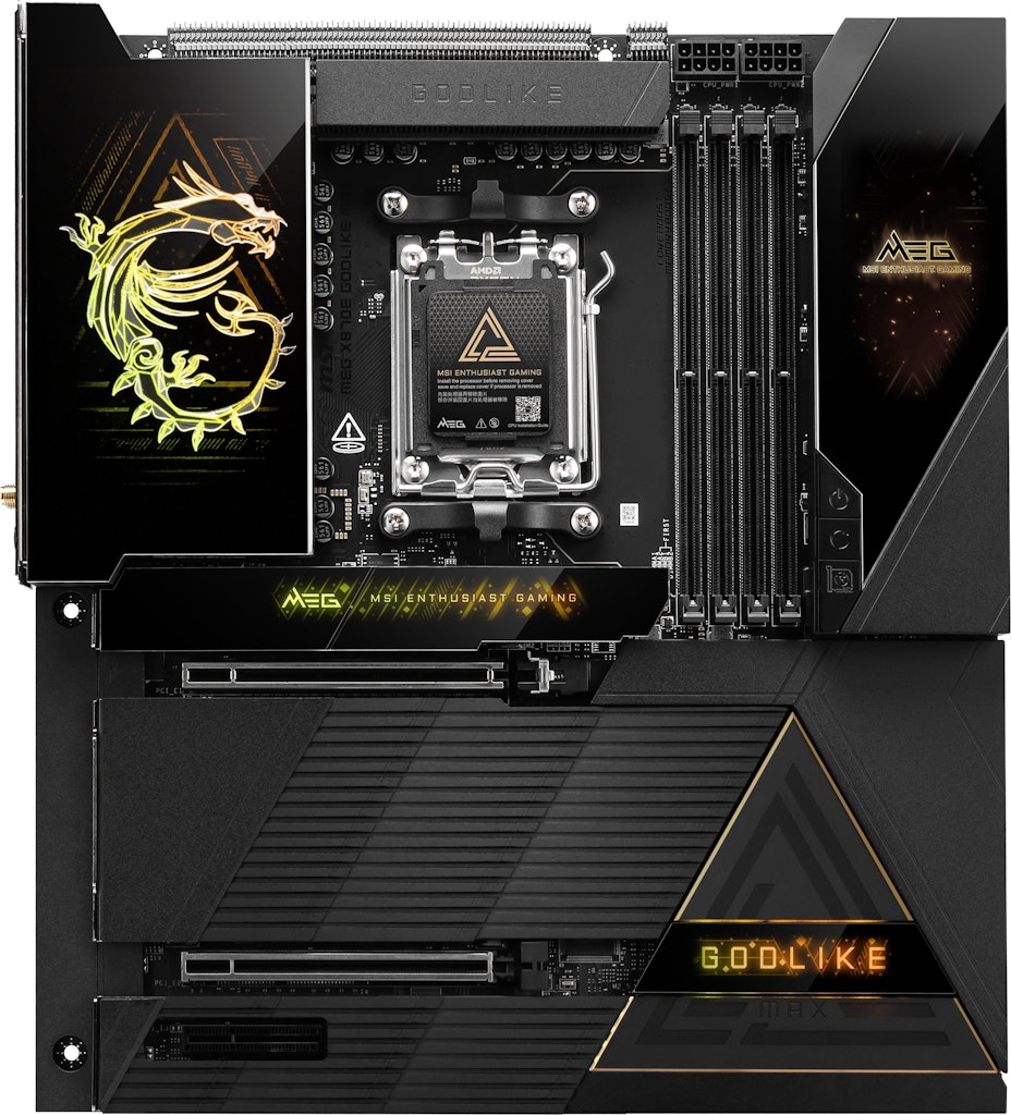 MSI MEG X870E Godlike Max Motherboard: $1,299.99 MSI MEG X870E Godlike Max Motherboard: $1,299.99