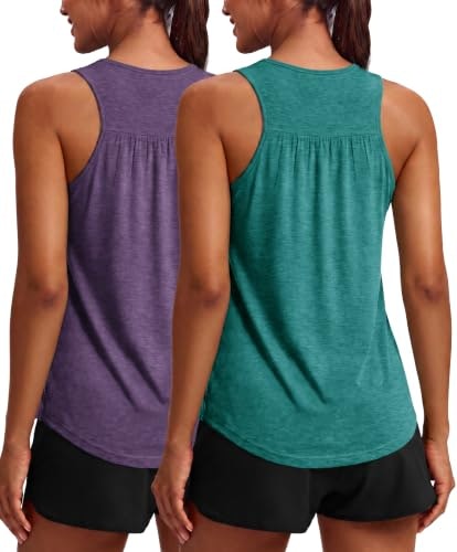 Pinspark Women's Loose Fit Athletic Tank Top 2-Pack: $12.74 Pinspark Women's Loose Fit Athletic Tank Top 2-Pack: $12.74
