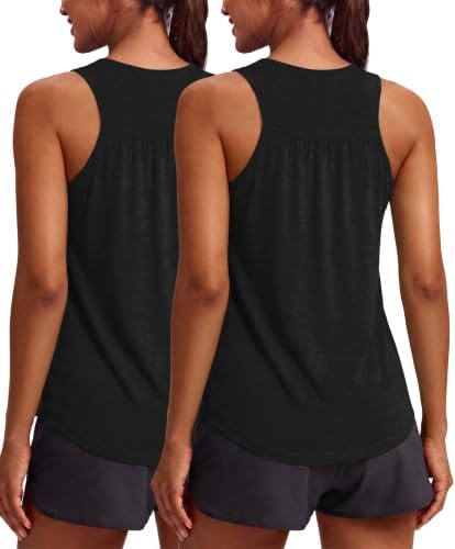 Pinspark Women's Sleeveless Workout Tank Top 2-Pack: $14.24 Pinspark Women's Sleeveless Workout Tank Top 2-Pack: $14.24