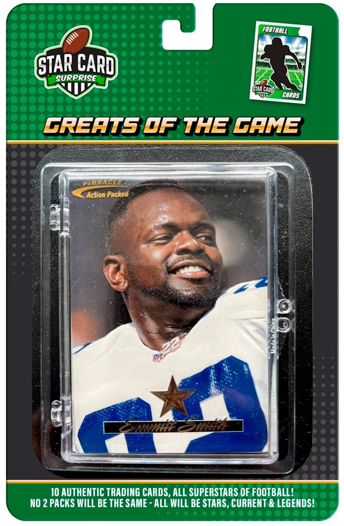 Greats of the Game NFL Football Star Card Blister Pack: $5.49 Greats of the Game NFL Football Star Card Blister Pack: $5.49
