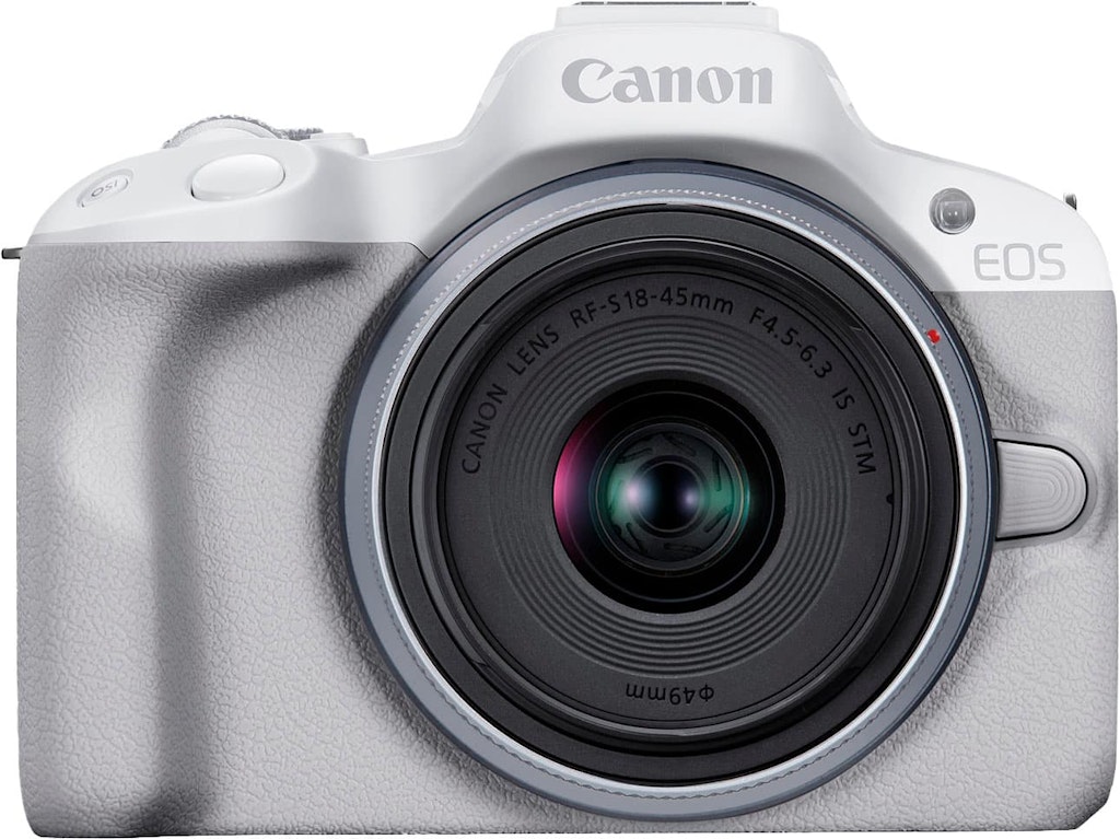 Canon EOS R50 Mirrorless Camera with 18-45mm Lens: $849.99 Canon EOS R50 Mirrorless Camera with 18-45mm Lens: $849.99