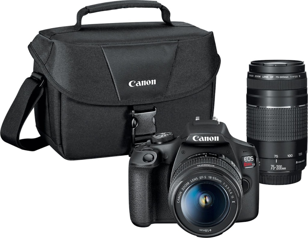 Canon EOS Rebel T7 DSLR Two Lens Kit: $649.99 Canon EOS Rebel T7 DSLR Two Lens Kit: $649.99