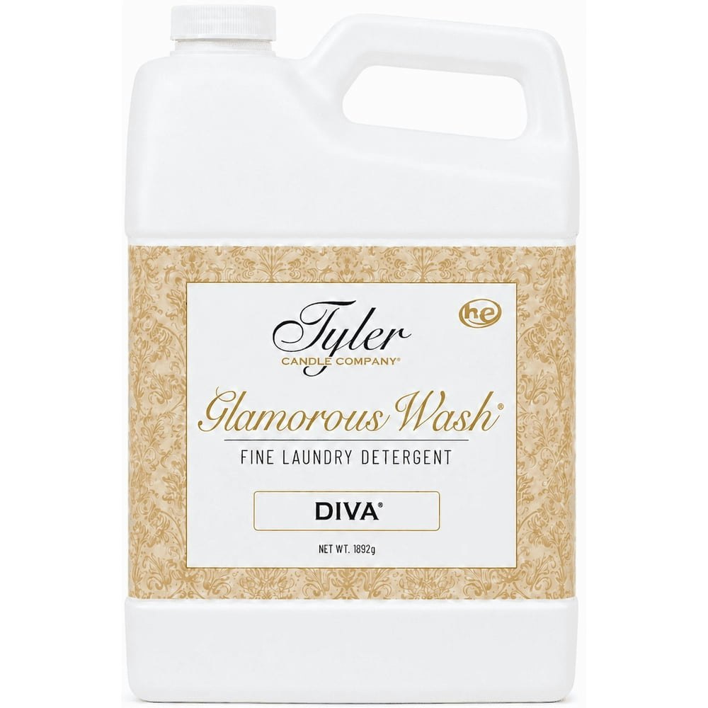 Tyler Candle Diva Glamorous Wash Liquid Laundry Detergent 64-oz.: $38 Tyler Candle Diva Glamorous Wash Liquid Laundry Detergent 64-oz.: $38