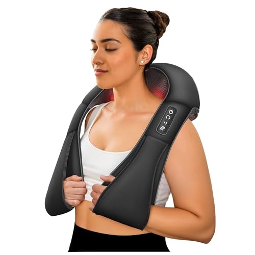 Comfier 4D Shiatsu Neck and Shoulder Massager with Heat: $42.49 Comfier 4D Shiatsu Neck and Shoulder Massager with Heat: $42.49