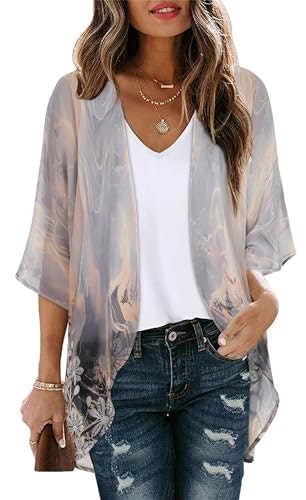 Women's Floral Kimono Cardigan Cover Up: $13.48 Women's Floral Kimono Cardigan Cover Up: $13.48