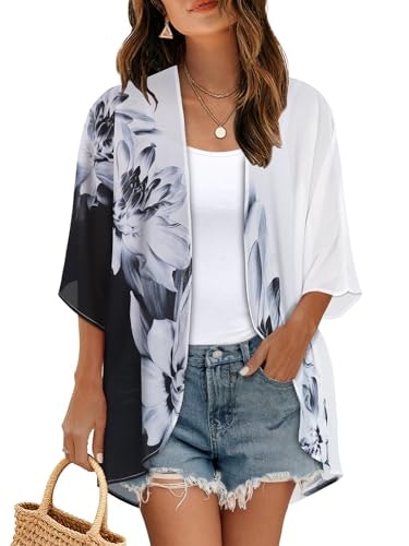 Women's Floral Kimono Cardigan 3XL: $14.44 Women's Floral Kimono Cardigan 3XL: $14.44