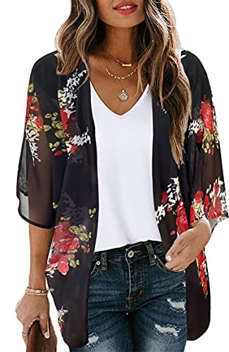 Women's Floral Kimono Cardigan: $11.89 Women's Floral Kimono Cardigan: $11.89