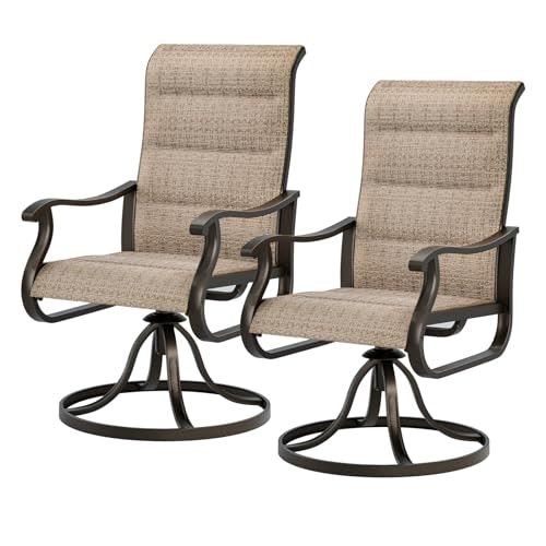 Udpatio Patio Swivel Chairs 2-Pack: $199.99