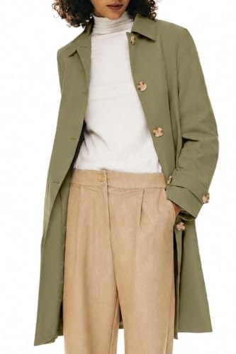 Orolay Women's Single-Breasted Mid-Length Trench Coat: $89.99 Orolay Women's Single-Breasted Mid-Length Trench Coat: $89.99
