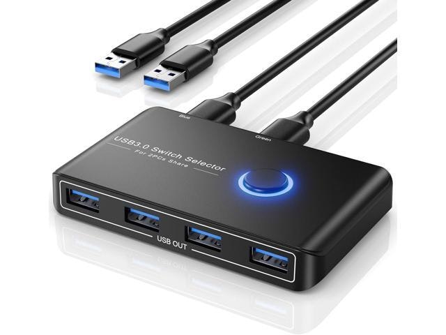 USB 3.0 2-Computer 4-Port Switch Selector: $14.43 USB 3.0 2-Computer 4-Port Switch Selector: $14.43