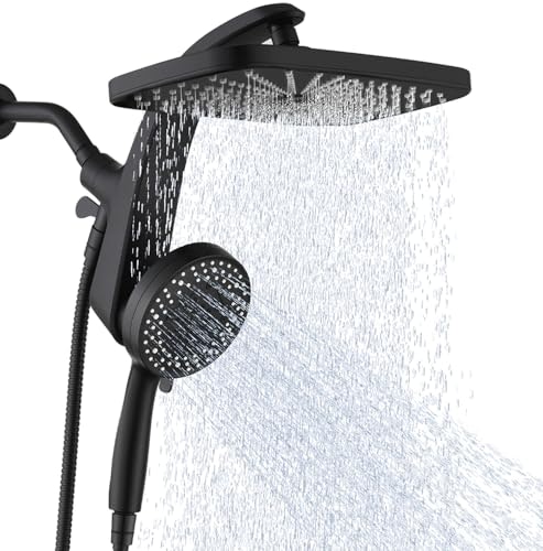 12-Inch High Pressure Rain Shower Head with Handheld Showerhead: $52.98 12-Inch High Pressure Rain Shower Head with Handheld Showerhead: $52.98