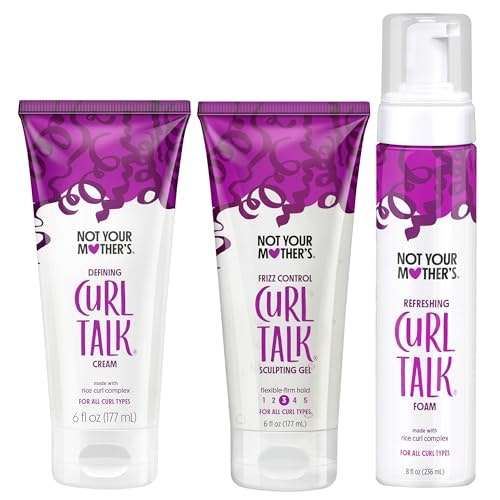 Not Your Mother's Curl Talk Sculpting Gel, Defining Cream, and Curl Foam Set: $23.37 Not Your Mother's Curl Talk Sculpting Gel, Defining Cream, and Curl Foam Set: $23.37