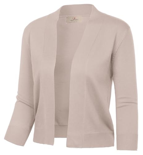 Grace Karin Women's Lightweight Cropped 3/4 Sleeve Cardigan: $22.99 Grace Karin Women's Lightweight Cropped 3/4 Sleeve Cardigan: $22.99