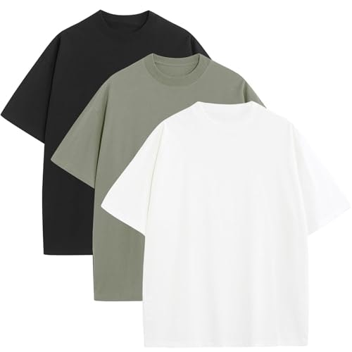 Men's Oversized Crewneck T-Shirt 3-Pack: $27.04 Men's Oversized Crewneck T-Shirt 3-Pack: $27.04